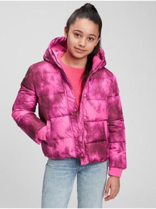 Růžová holčičí bunda classic warmest GAP