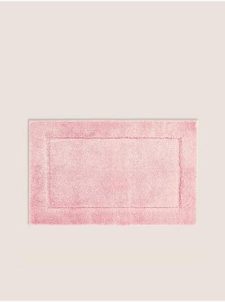 Růžová měkká rychleschnoucí koupelnová předložka Marks & Spencer