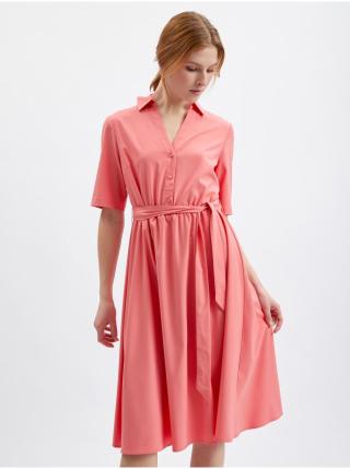 Růžové dámské šaty ORSAY