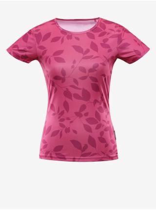 Růžové dámské tričko ALPINE PRO QUATRA