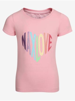 Růžové holčičí tričko NAX LENDO