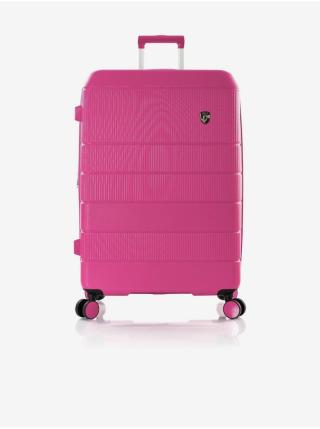 Růžový cestovní kufr Heys Neo L