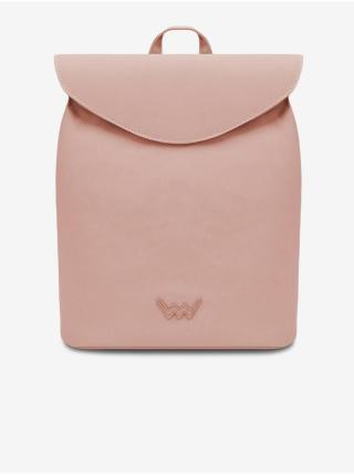 Růžový dámský batoh Vuch Joanna Canva Pink