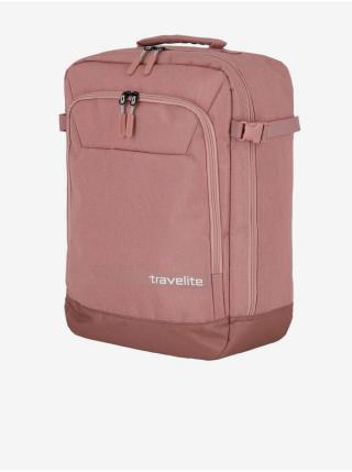 Růžový dámský cestovní batoh Travelite Kick Off Multibag Backpack Rosé