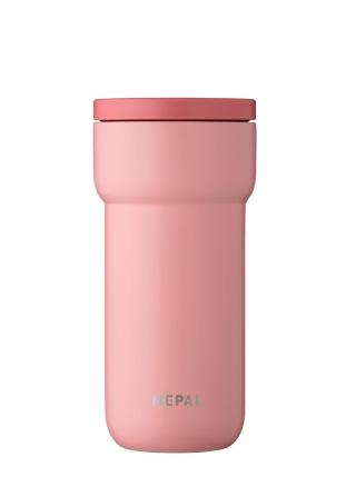 Růžový nerezový termo hrnek Mepal Ellipse Nordic Pink