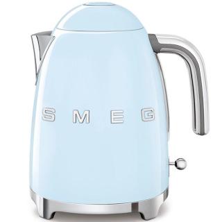 Rychlovarná konvice SMEG 50's Retro Style KLF03PBEU, modrá, 1,7l