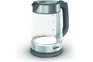 Rychlovarná konvice Tefal Glass KI740B30 šedá