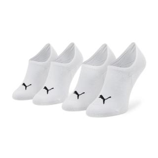 Sada 2 párů nízkých ponožek unisex PUMA - 907981 02 White 002