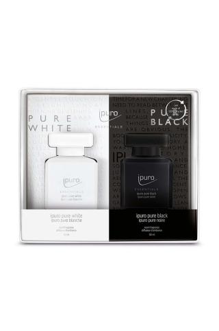 Sada aroma difuzéru Ipuro Pure White/Pure Black 2x50 ml 2-pack
