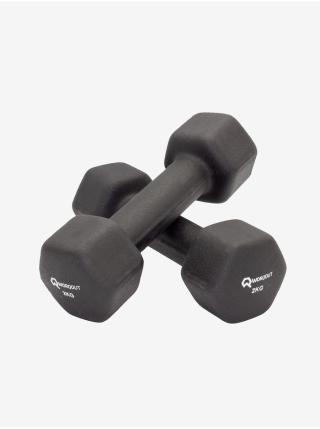 Sada dvou černých neoprenových činek 2 kg Worqout Neopren Dumbell