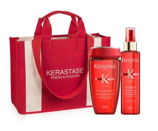 Sada pro vlasy vystavené slunci Kérastase Soleil - šampon + mlha + letní taška zdarma + DÁREK ZDARMA