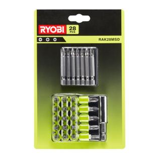 Sada šroubovacích bitů: 20x 25mm šroubovací bit - 4x Philips  RYOBI RAK28MSD