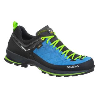 Salewa Mtn trainer 2 GTX EU 46 ½, Blue Danube/Fluo Green Pánské trekové boty