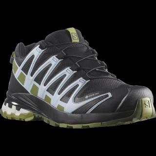 Salomon SALOMON Xa Pro 3D V8 GTX EU 39 ⅓, Black/Green Moss/Zen Blue Dámské trailové boty