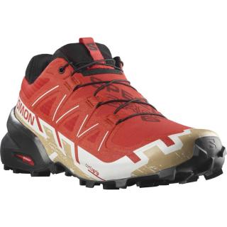 Salomon Speedcross 6 EU 47 ⅓, Fiery Red/Black/Safari Pánské běžecké boty