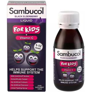 Sambucol Pro Děti + Vitamin C Sirup 120 Ml