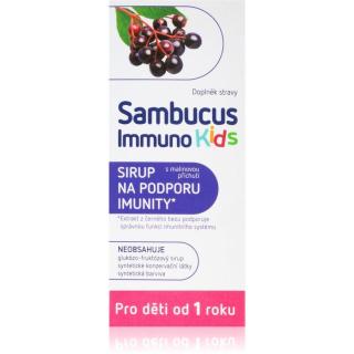 Sambucus Immuno Kids sirup pro podporu imunitního systému pro děti 120 ml