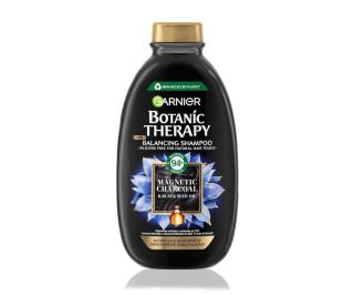 Šampon pro mastné kořínky a suché délky Garnier Therapy Botanic Magnetic Charcoal - 400 ml