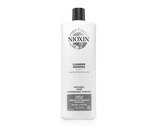 Šampon pro silně řídnoucí přírodní vlasy Nioxin System 2 Cleanser Shampoo - 1000 ml  + DÁREK ZDARMA