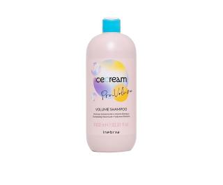 Šampon pro zvětšení objemu jemných, zplihlých vlasů Inebrya Ice Cream Pro Volume Shampoo - 1000 ml  + DÁREK ZDARMA