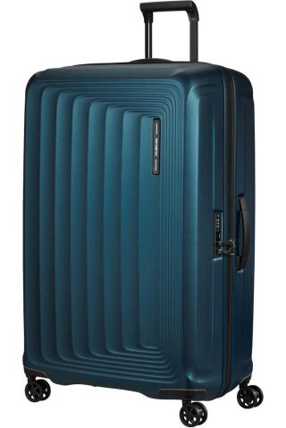 Samsonite Skořepinový cestovní kufr Nuon EXP 125/137 l - matná modrá