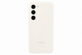 Samsung silikonový zadní kryt pro Samsung Galaxy S23+, cotton