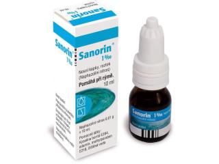 Sanorin 1mg/ml nosní kapky 10ml