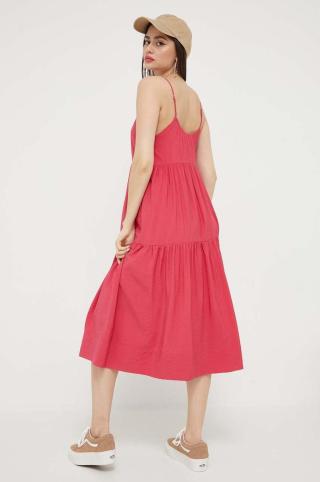 Šaty Abercrombie & Fitch růžová barva, mini