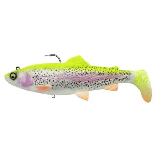 Savage Gear Gumová nástraha 4D Rattle Shad Trout Sinking Lemon Trout - 12,5cm 35g