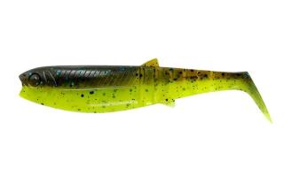 Savage Gear Gumová Nástraha Cannibal Shad Chartreuse Pumpkin Hmotnost: 9g, Délka cm: 10cm