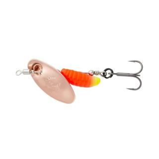 Savage Gear Třpytka Grub Spinners Copper Red Yellow - 5,8g