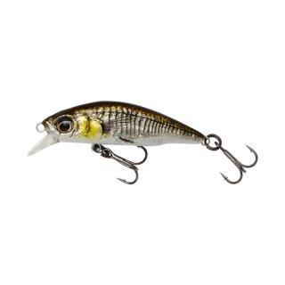 Savage Gear Wobler 3D Sticklebait Twitch Sinking Ayu Green Silver - 4,5cm 4g