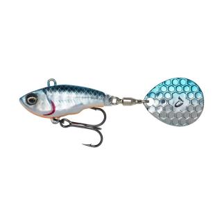 Savage Gear Wobler Fat Tail Spin Sinking Blue Silver - 5,5cm 9g
