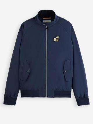 Scotch & Soda Classic Harrington Bunda Modrá