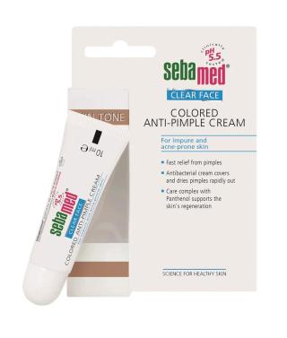 Sebamed Tónovací krém na akné Clear Face  10 ml