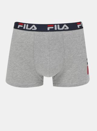 Šedé boxerky FILA