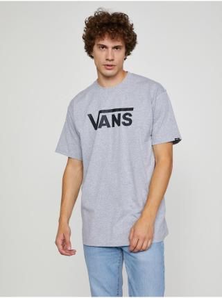 Šedé pánské tričko VANS Classic Athletic Heathe