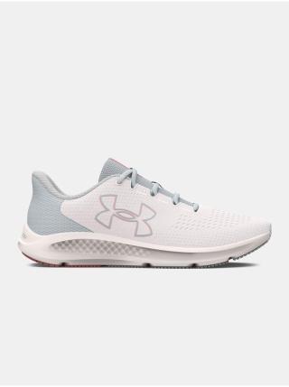 Šedo-bílé dámské běžecké tenisky Under Armour Pursuit 3