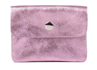 SEGALI Kožená mini peněženka NETA pink