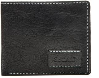 SEGALI Pánská kožená peněženka 1031 Black