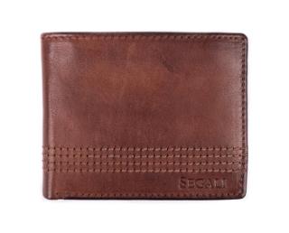 SEGALI Pánská kožená peněženka 55566 brown