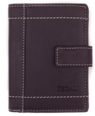 SEGALI Pánská kožená peněženka 7516L brown