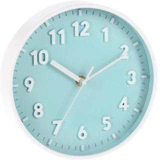 -SEGNALE Nástěnné hodiny ručičkové 20 cm modrá