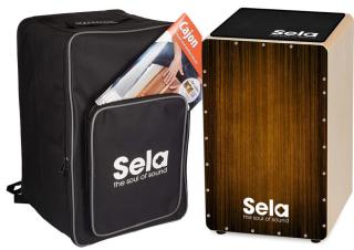 Sela SE 061 Varios Dřevěný cajon Hnědá