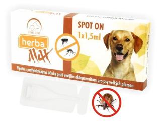 Selecta Herba Line Spot-on antiparazitní citrus pes velký 1x1,5ml