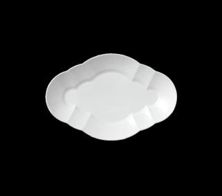 Servírovací talíř White Elements, 38.5 cm - Royal Copenhagen