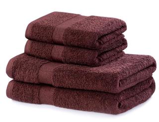 Set 100% bavlna CECIL 2x ručník 50x100 cm a 2x osuška 70x140 cm, hnědá, 525 gr, Mybesthome