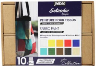 Setacolor Opaque - sada 10 barev na textil