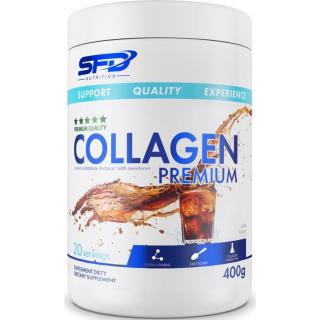 SFD Nutrition Collagen Premium prášek na přípravu nápoje s kolagenem příchuť Cola 400 g