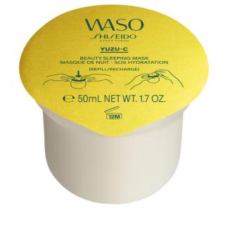 Shiseido Náhradní náplň do noční pleťové hydratační masky Waso Yuzu-C  50 ml